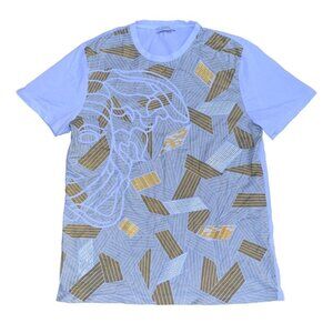 Rare Gianni Versace Shirt Medium White/Gold